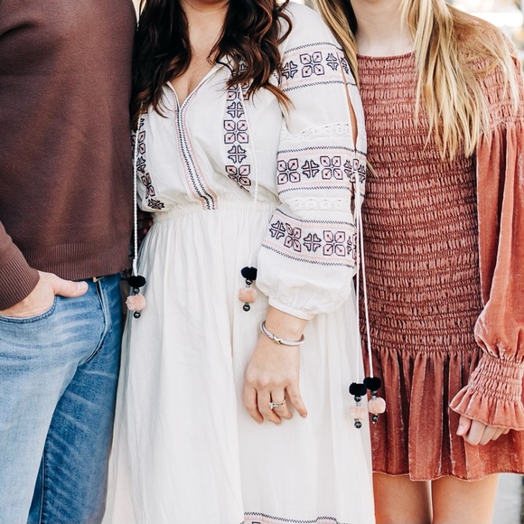 Scarlett Mini Dress in Cinnabar LoveShackFancy Size Small Excellent Condition - Picture 8 of 8